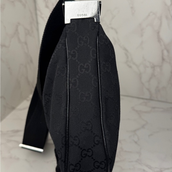 Gucci Half Moon Saddle  Black Shoulder Bag - Picture 7 of 11